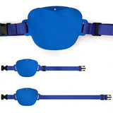 Upgrade Stronger Closure Dog Treat Pouch with Training Treat Bag Pouch Blue