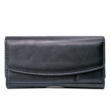 PU Leather Phone Holster Wallet Case with Strap for iPhone 15 & Samsung Galaxy S23