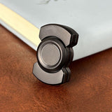 3-in-1 Fidget Spinner Slider & Clicker Stress Relief Toy for Kids & Adults Black