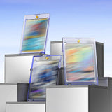 5 PCS Card Holder Protectors Hard Plastic for Trading Cards Sports Game Cards