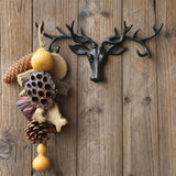 Cast Iron Decorative Animal Hook for Coats Hats Keys Bags