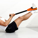 Pedal Resistance Band with Handles for Home Exercise and Fitness Training