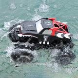 2.4GHz RC Monster Truck 1:16 Scale RC All Terrain Car Toy Off Road RC Truck for Kids Red