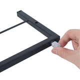 Desk Organizer Monitor Stand Riser with Drawer and Pen Holders for Office