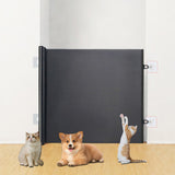 No-Drill Retractable Pet Gate – Barrier for Dogs and Cats Indoor & Outdoor Use Style 1