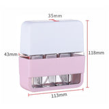 Travel Bottles with Case for Compact & Portable Travel Toiletries Pink