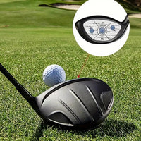 100 Sheet Golf Impact Tape Set Self-Teaching Club Impact Stickers for Woods Irons and Putters Golf Training Aid