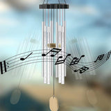 Solar LED Wind Chimes Color Changing Light Bubble Tube Light Garden Patio Yard Home Decor