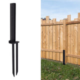 Fence Post Anchors Set Ground Anchors for Quick Fence Repair