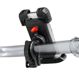 Aluminum Alloy 360-Degree Rotating Bike Motorcycle Phone Mount for 4.7-6.8 Inch Smartphones