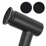Electric Foot Callus Remover Pedicure Tool with 60PCS Sandpaper Refills Foot Scrubber Black