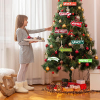 16 PCS Christmas Ornaments for Christmas Tree Decor Xmas Party Supplies