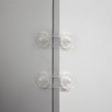 8Pcs Proofing Security Lock Self-Adhesive Cabinet Door Security Locks