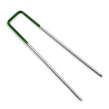 100 PCS 15cm Galvanized U Shaped Garden Landscape Staples