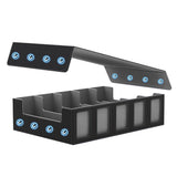 5 Row Trading Card Storage Box Display for MTG  TCG Sports Cards