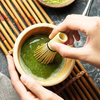 Matcha Whisk Set – Starter Kit with Sifter Bamboo Scoop & Whisk