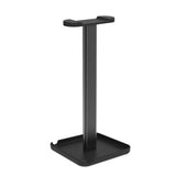 2-in-1 Gaming Headphone Stand Phone Holder Rack for Desk Display Rack Black
