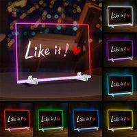 LED Drawing Board for Kids with Stand and Remote Colorful Light-Up Art Pad