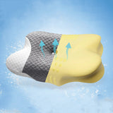 Neck Pillows with Memory Foam Ergonomic Neck Support for Sleeping
