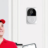 Wireless WiFi Video Doorbell Smart Door Ring with Camera Night Vision Security Bell