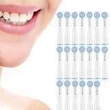20 Pcs Replacement Brush Heads Compatible With Oral-B Electric Toothbrush – Professional Fit Style 4