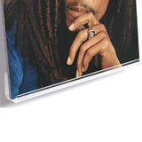 6 Pack Clear Acrylic Floating Shelves Wall Mounted Display Shelves for CDs Records Photos Clear