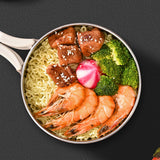 1200ML Large Ramen Bowl Ramen Noodle Bowls Microwavable for College Beige