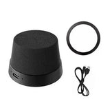 2-in-1 Portable Bluetooth Speaker and Phone Stand Gift for Birthday Christmas Black