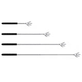 3 PCS Different Back Scratcher Stainless Steel Portable Telescoping with Handles
