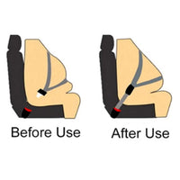 2Pcs 36cm Car Safety Belt Extender Seat Buckle Belt Car Lengthening Strap