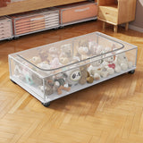 Under Bed Storage Containers with Wheels Drawers for Shoes Clothes and Blankets