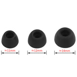 6 Pairs Ear Tips Compatible With Galaxy Buds 2 Pro S/M/L Replacement Soft Earbuds Black