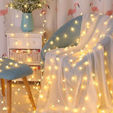 20 LED Star String Lights – 3m Fairy Christmas Lights Battery Operated for Party