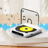 USB/Wired Playback Bluetooth CD Player Rechargeable Walkman White