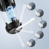 250ml Portable Travel Bidet with 5 Spray Modes & 8 Replaceable Nozzles