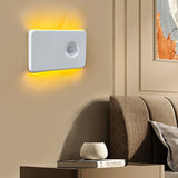 4Pcs Motion Sensor Night Lights for Stairs Indoor Hallway Stairway Bathroom Warm White