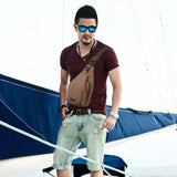 Men's Crossbody Bag Chest Sling Bag for Travel Hiking