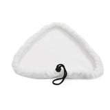 6Pcs Reusable Steam Mop Pads Replacement Triangle Microfibre Cleaning Pads Compatible with Steamboy H2O