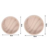 8 PCS Plastic Furniture Leg Cups with Felt Pads for Tables and Chairs