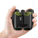 High-Powered 15x25 Compact Binoculars with Storage Bag for Adults