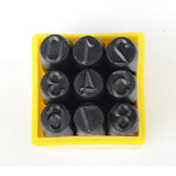 Metal Marking Punch Set Carbon Steel Letters Numbers Stamps