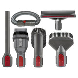 6Pcs Set Vacuum Cleaner Attachment Kit Compatible with Dyson V7 V8 V10 V11 Vacuum Cleaner Brushes