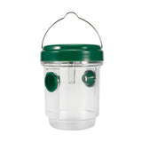 2Pcs Solar Powered Wasp Bee Trap Outdoor Hanging Fruit Flies Traps Catcher