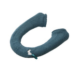 Winter Warm Toilet Seat Cover Elastic Bathroom Closestool Toilet Seat Cover Pad Mat Dark Green