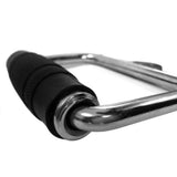 Cable Pulley Attachment D Stirrup Handle with Rubber Grips Gym Accessory