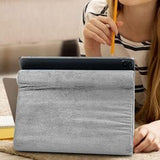 Reading Pillow 3 Angle Lap Cushion for Bed Sofa Gray