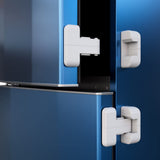 2Pcs Self-adhesive Child Proof Refrigerator Lock Children Anti Open Fridge Freezer Door Locks Cabinet Buckle