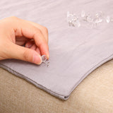 50 PCS Clear Spiral Pins for Bed Skirts Sofa Covers and Upholstery Small