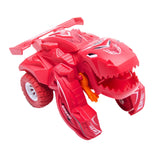Crash Transforming Dinosaur Car Toy Deformation Toy Car Kid Gift Red