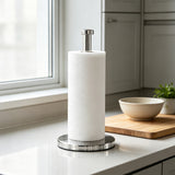 Paper Towel Holder Stainless Steel Countertop Stand Style 1